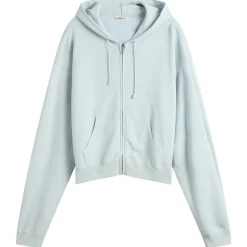 Auralee High Twist Zip Hoodie