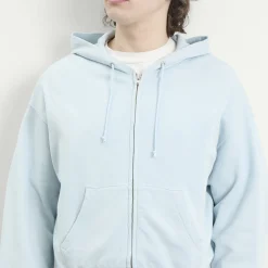 Auralee High Twist Zip Hoodie