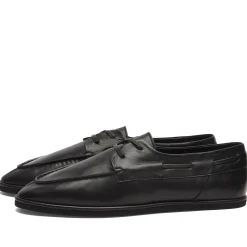 Auralee Leather Deck Shoes