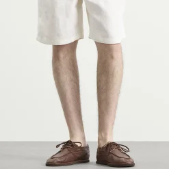 Auralee Leather Deck Shoes