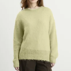 Auralee Mohair Knit Pullover