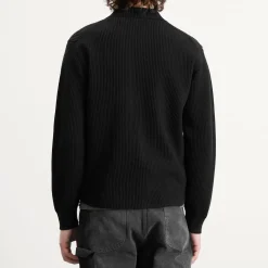 Auralee Rib Knit Cardigan