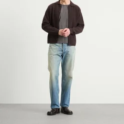 Auralee Rib Knit Cardigan