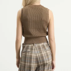 Auralee Rib Knit Vest