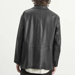 Auralee Textured Lamb Leather Blouson