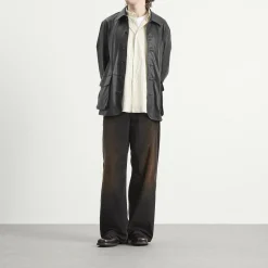Auralee Textured Lamb Leather Blouson