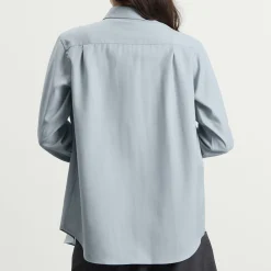 Auralee Wool Herringbone Overshirt