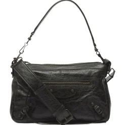 Balenciaga Le City Moto Leather Bag
