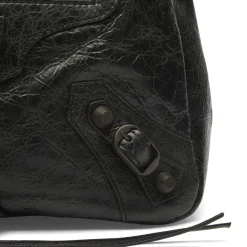 Balenciaga Le City Moto Leather Bag