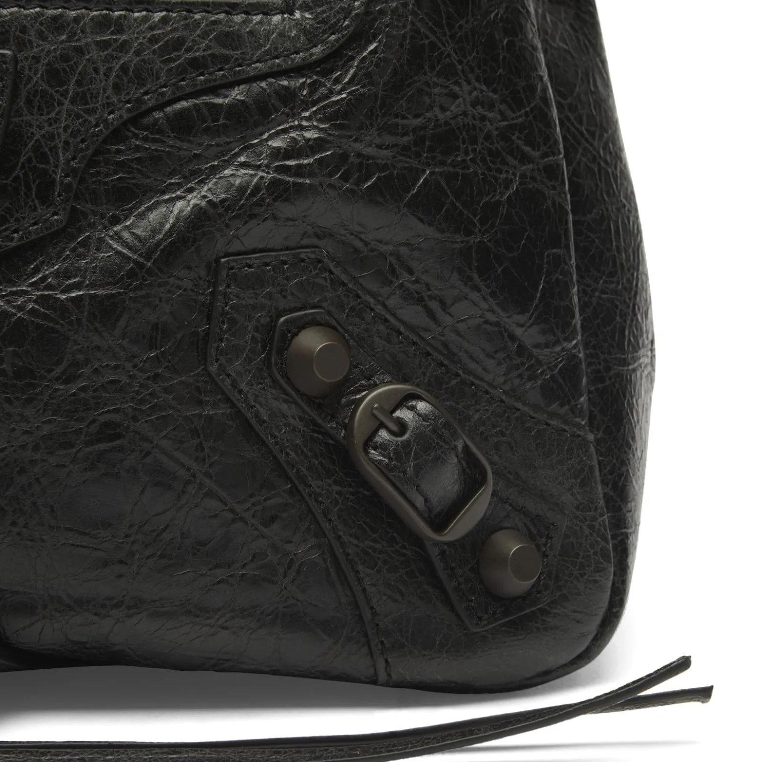 Balenciaga Le City Moto Leather Bag