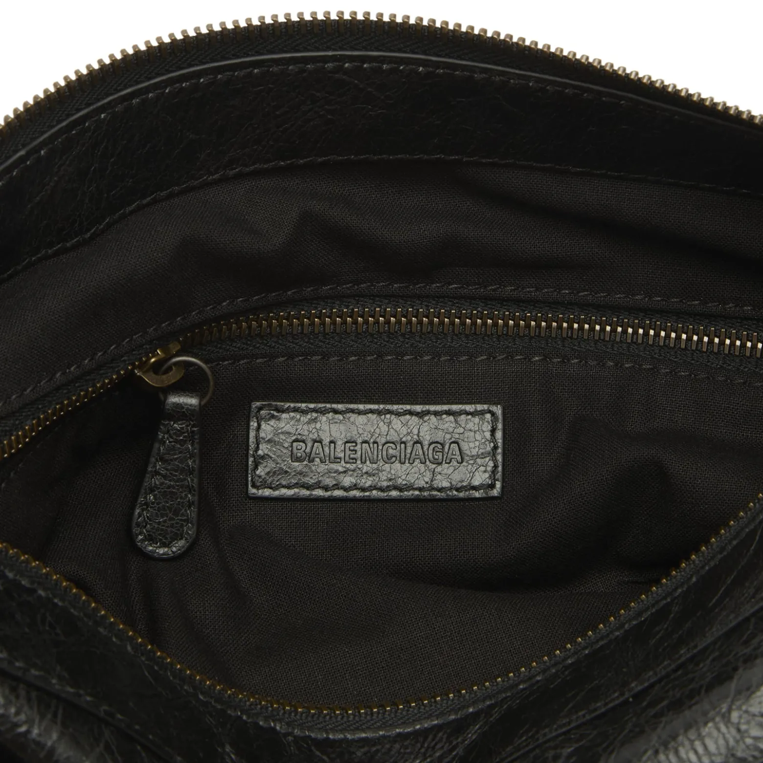 Balenciaga Le City Moto Leather Bag