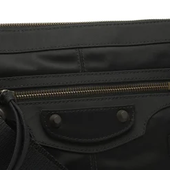 Balenciaga Le City Moto Nylon Bag
