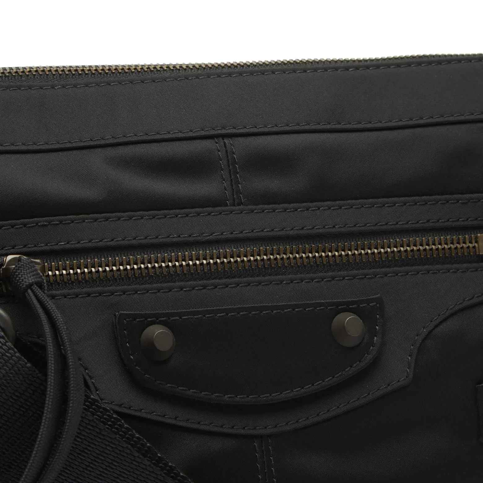 Balenciaga Le City Moto Nylon Bag