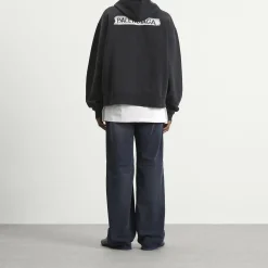 Balenciaga Masking Tape Jersey Zip Up