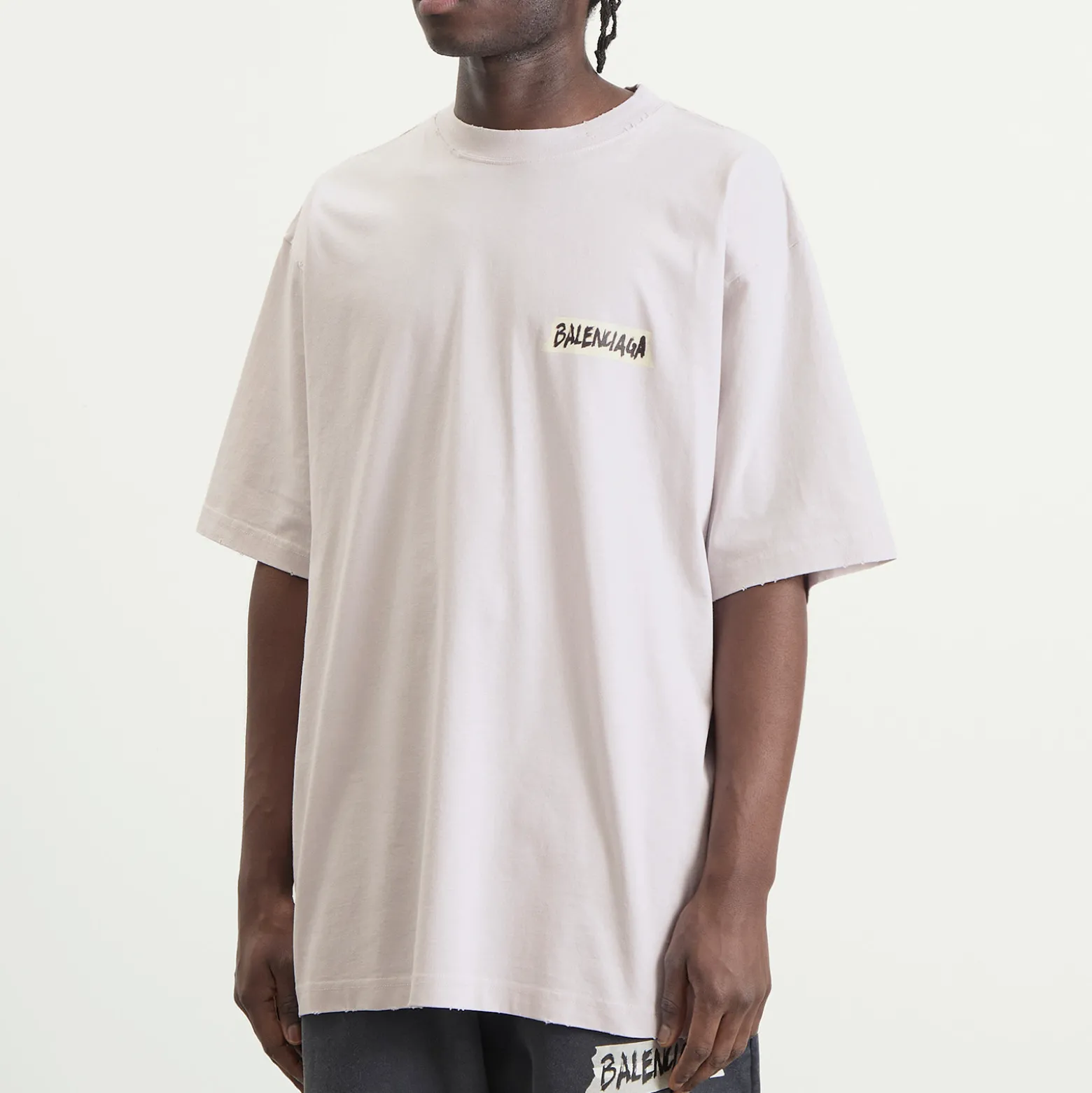 Balenciaga Masking Tape Jersey T-Shirt