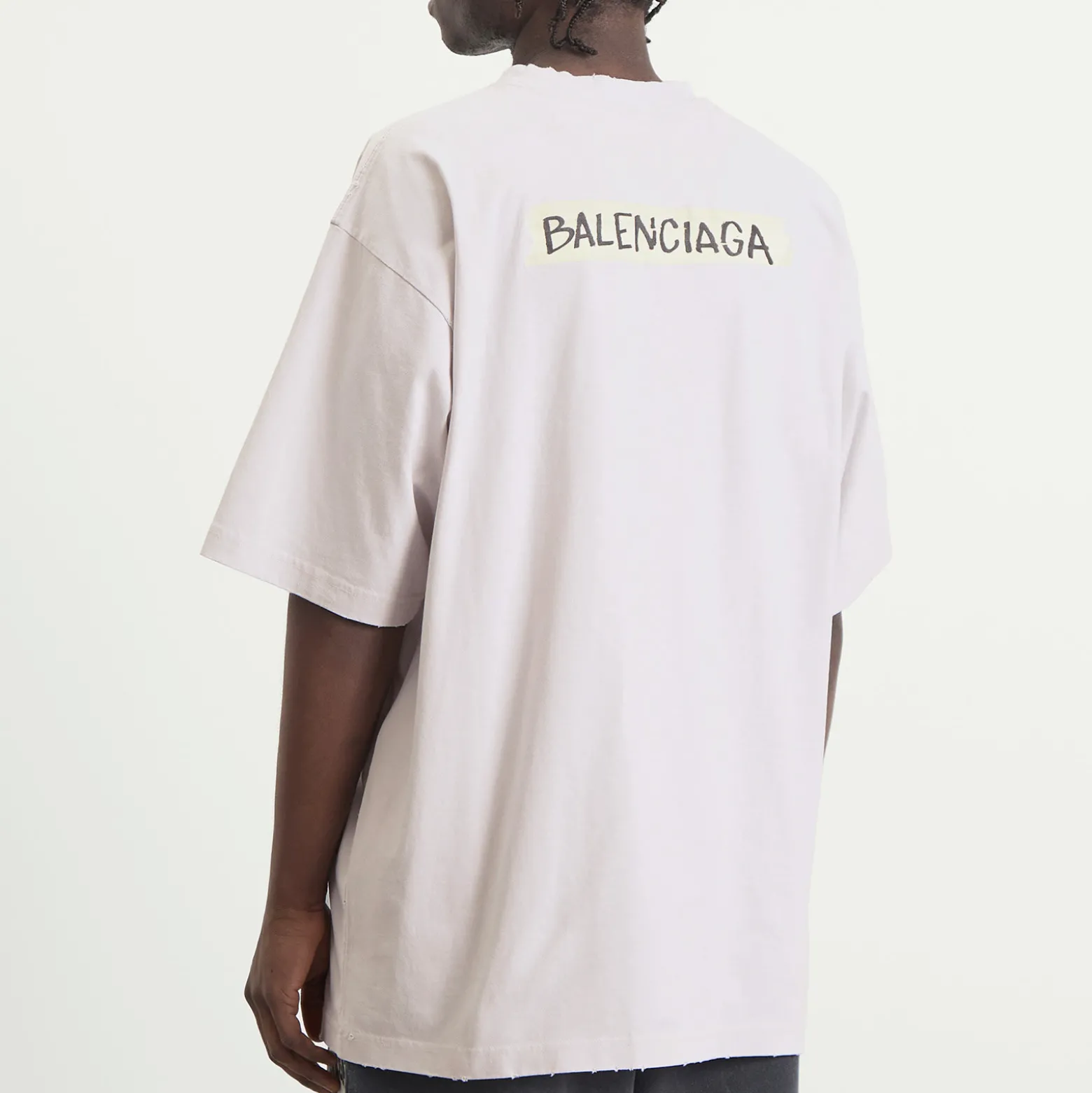 Balenciaga Masking Tape Jersey T-Shirt