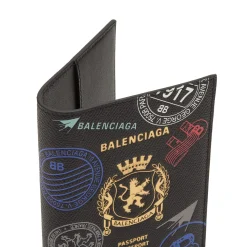 Balenciaga Stamps Passport Holder