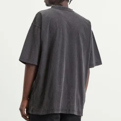 Balenciaga Washed Crayon Logo Fit T-Shirt