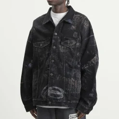 Balenciaga Washed Crayon Oversized Jacket