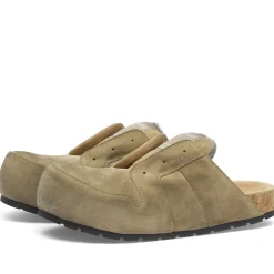 Balenciaga Worn Out Suede Mule