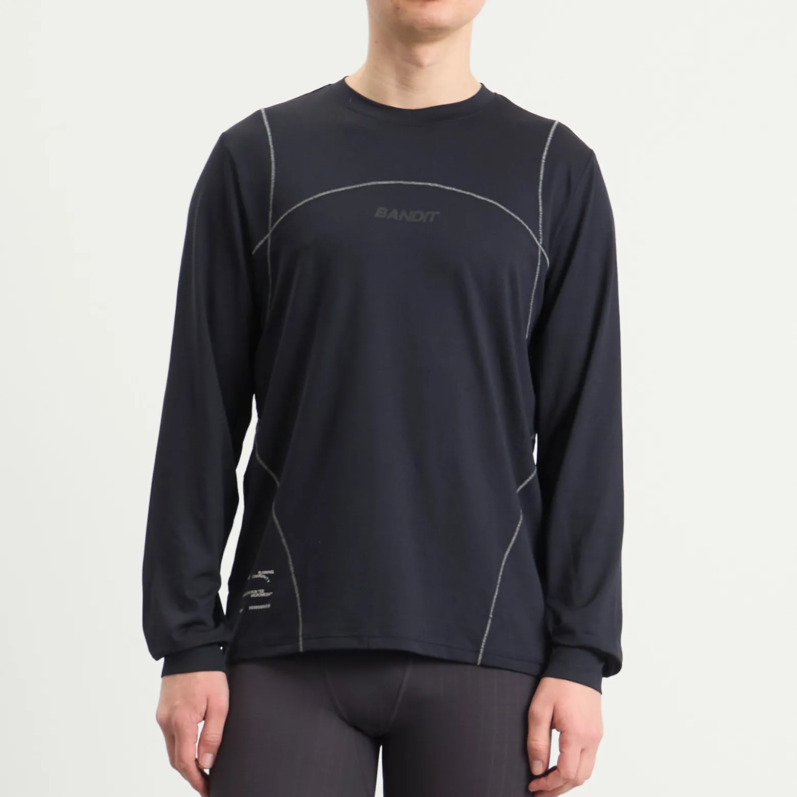 Bandit Men's Micromesh Long Sleeve Performance T-Shirt