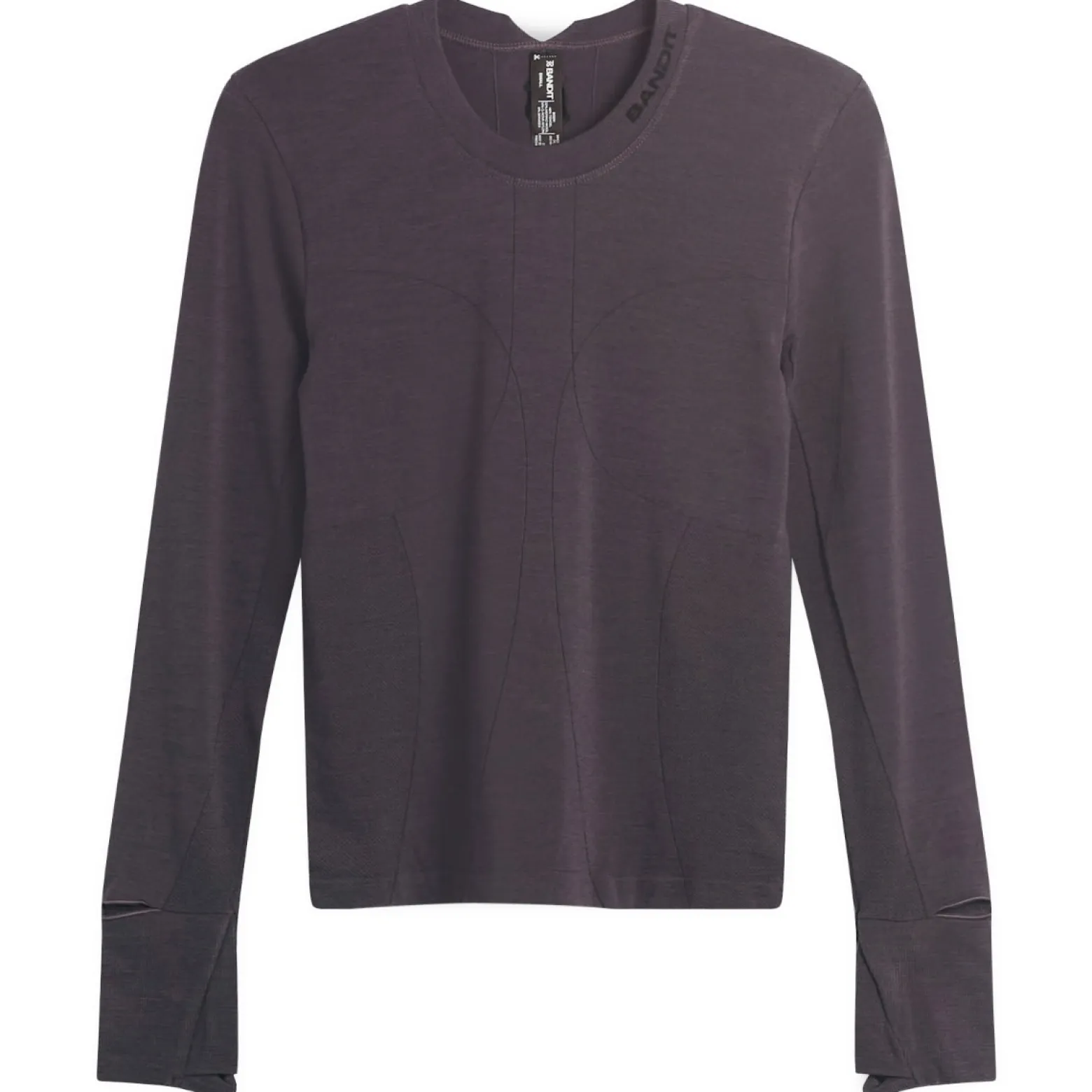 Bandit Women's Wool Long Sleeve Seamless Crewneck