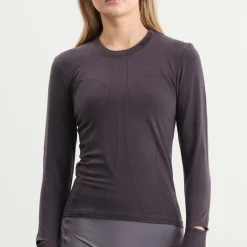 Bandit Women's Wool Long Sleeve Seamless Crewneck