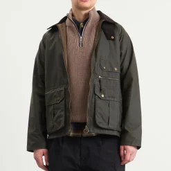 Barbour Re-Engineered Blackett Spey Wax Jacket