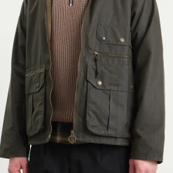 Barbour Re-Engineered Blackett Spey Wax Jacket