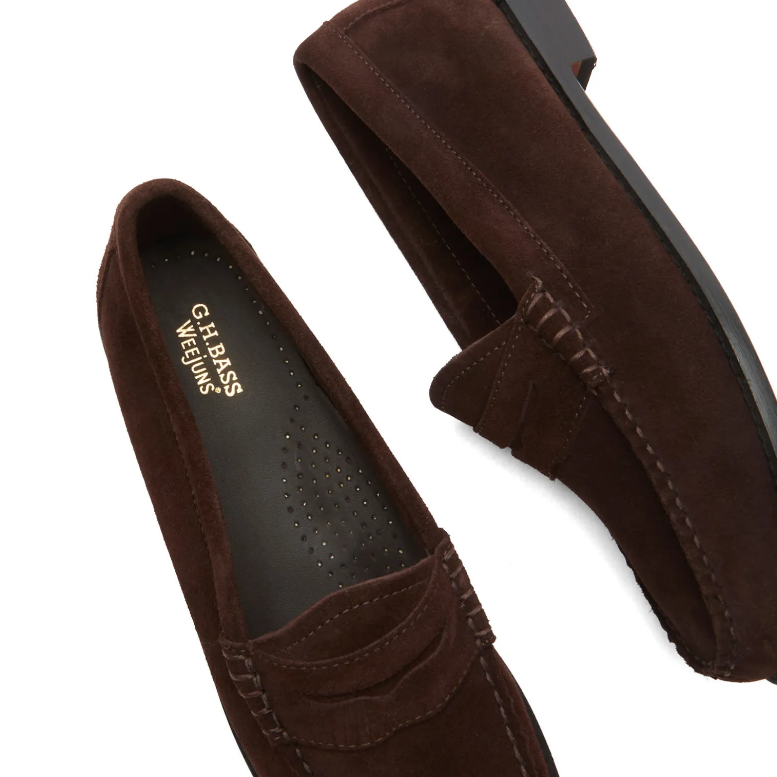 Bass Weejuns Penny Suede Loafer