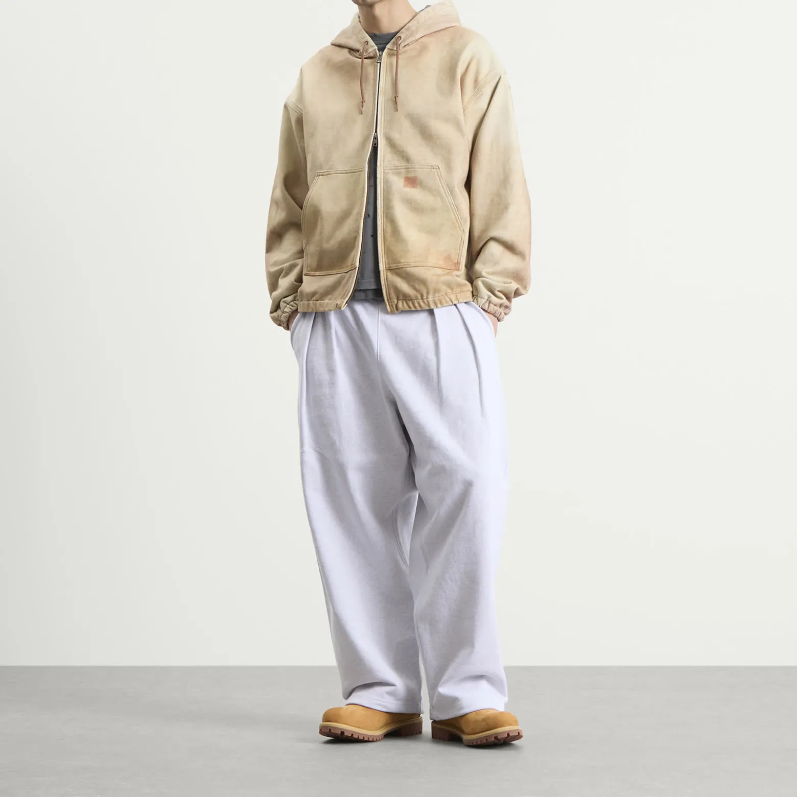 BEAMS Balloon Wide Sweat Pants