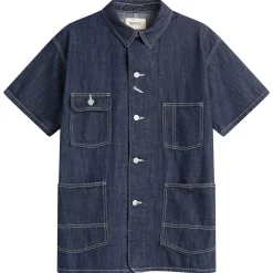 Beams Boy Denim Short Sleeve top