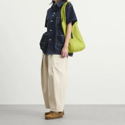 Beams Boy Denim Short Sleeve top