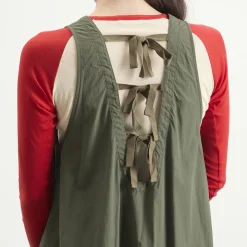 Beams Boy Nylon Midi Dress