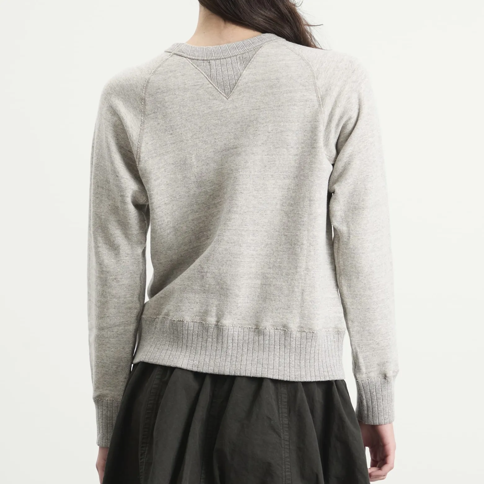 Beams Boy Rib Crewneck Sweatshirt