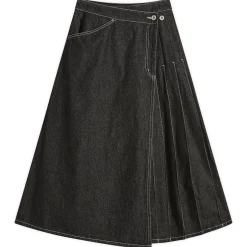 Beams Boy Wraped Pleated Skirt