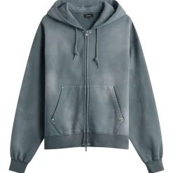 BEAMS Fade Rivet Zip Hoodie