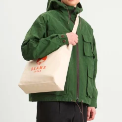BEAMS JAPAN 2 Way Canvas Tote Bag