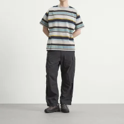 BEAMS Multi Stripe T-Shirt