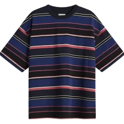 BEAMS Multi Stripe T-Shirt