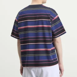 BEAMS Multi Stripe T-Shirt