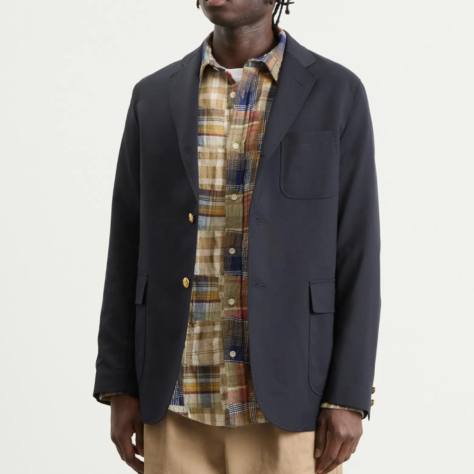 Beams Plus 3 Button Combat Wool Blazer