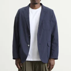 Beams Plus 3 Button COOLMAX® Seersucker Blazer