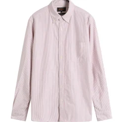 Beams Plus Button Down Candy Stripe Shirt