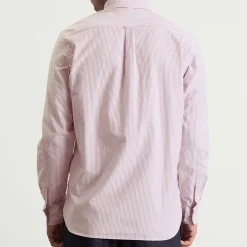 Beams Plus Button Down Candy Stripe Shirt