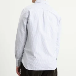 Beams Plus Button Down Candy Stripe Shirt