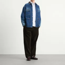 Beams Plus Button Down Candy Stripe Shirt