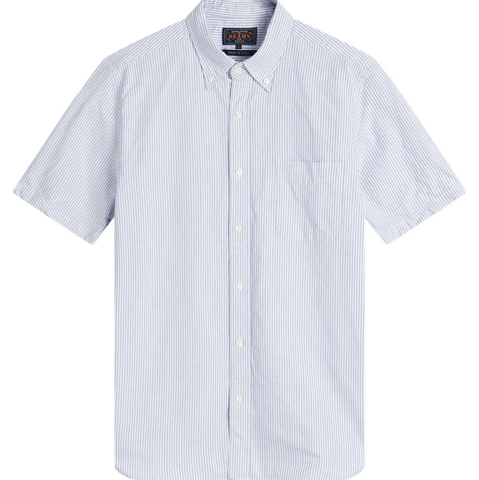 Beams Plus Button Down Short Sleeve Shirt