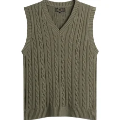 Beams Plus Cable Knit Vest