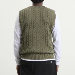 Beams Plus Cable Knit Vest